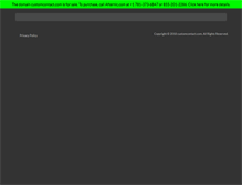 Tablet Screenshot of customcontact.com